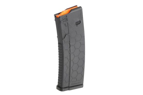 Series 2 AR-15 30 Round Magazine from Hexmag features an anti-tilt orange follower